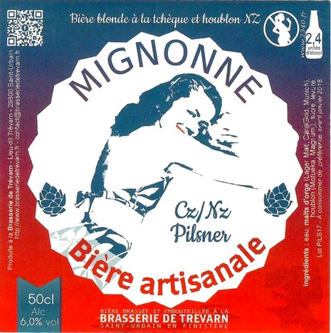 Etiquette BRASSERIE DE TREVARN 37