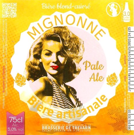 Etiquette BRASSERIE DE TREVARN 40