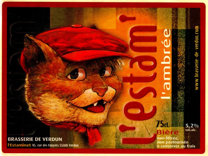 etiquette BRASSERIE DE VERDUN 03