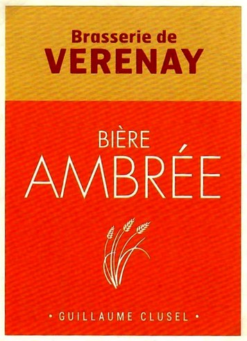 Etiquette BRASSERIE DE VERENAY 01