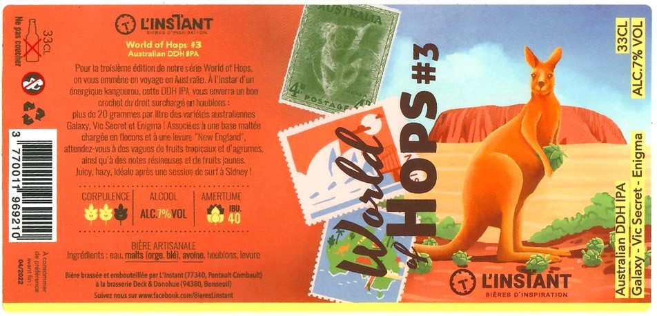 Etiquette BRASSERIE DECK & DONOHUE 06