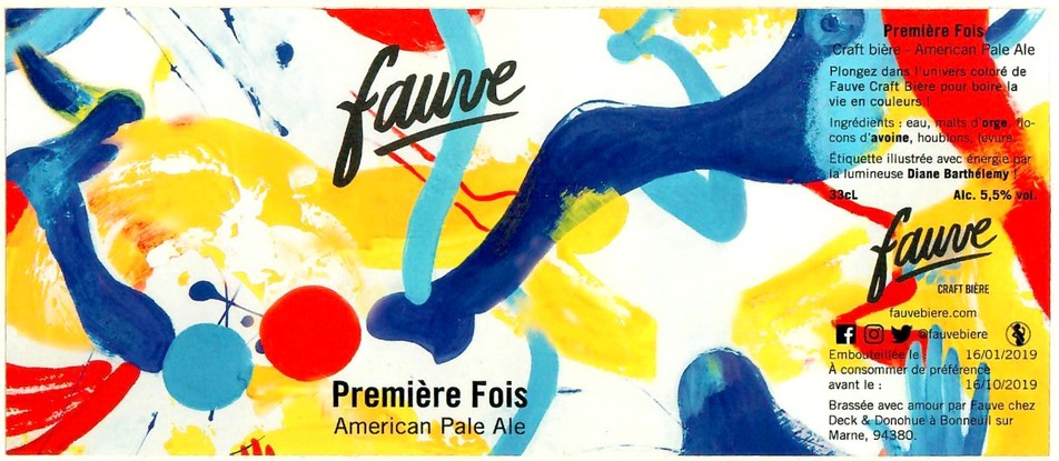 Etiquette BRASSERIE DECK & DONOHUE 07