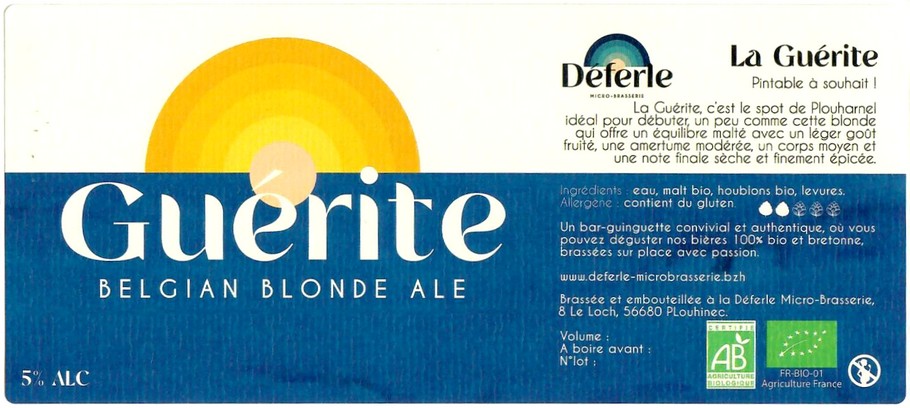 Etiquette BRASSERIE DEFERLE 04