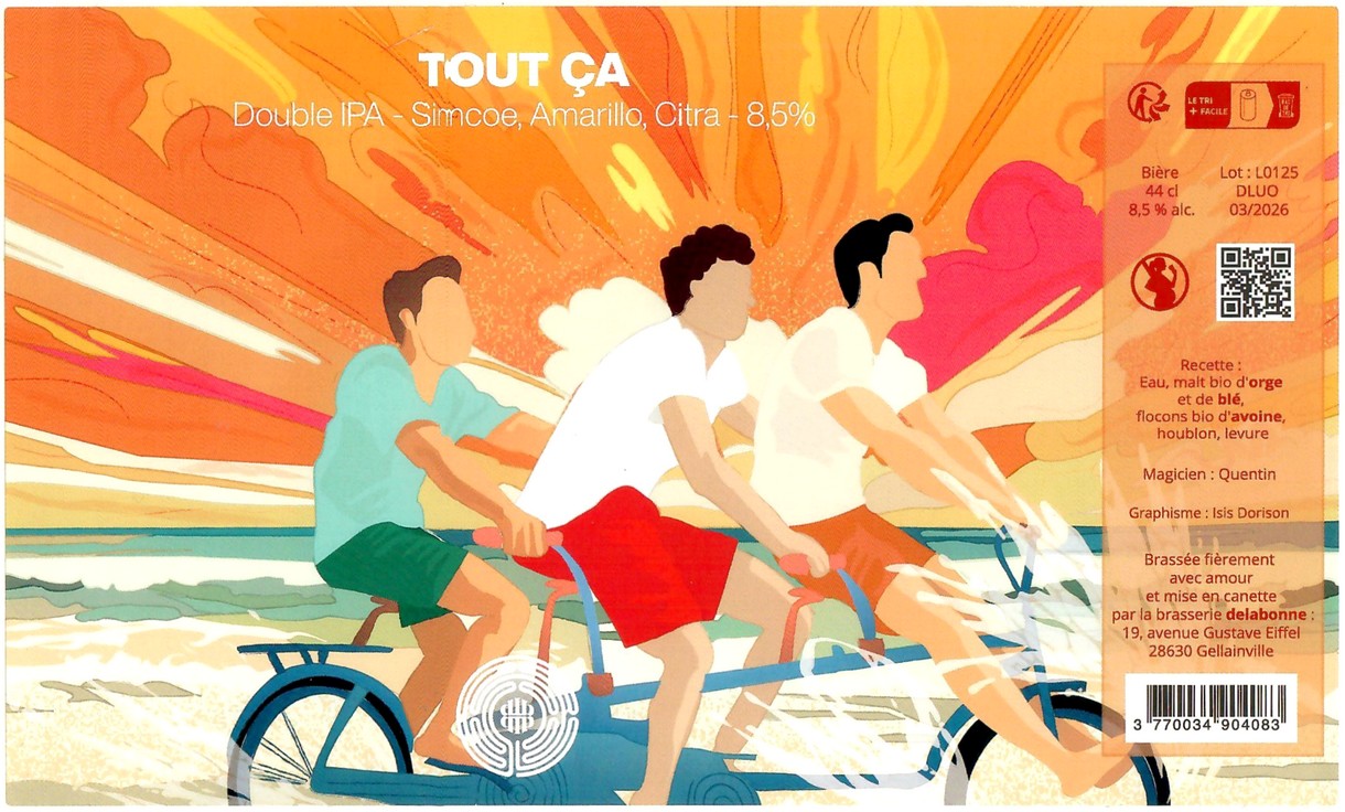 Etiquette BRASSERIE DELABONNE 03