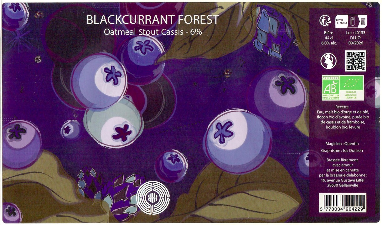 Etiquette BRASSERIE DELABONNE 04