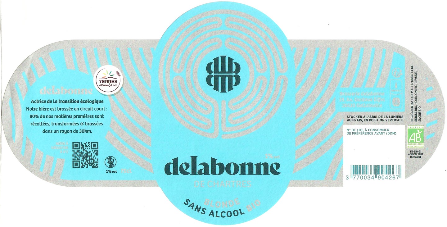 Etiquette BRASSERIE DELABONNE 06