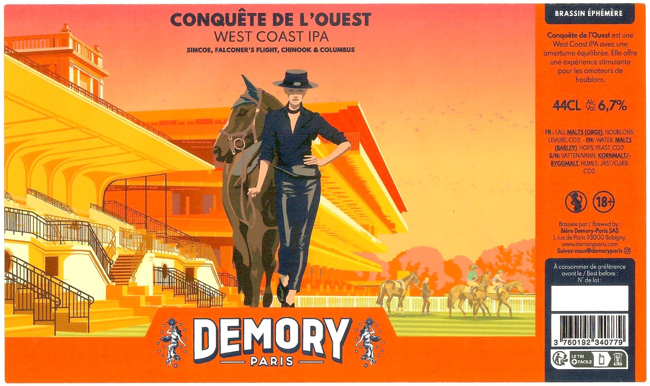 Etiquette BRASSERIE DEMORY 28