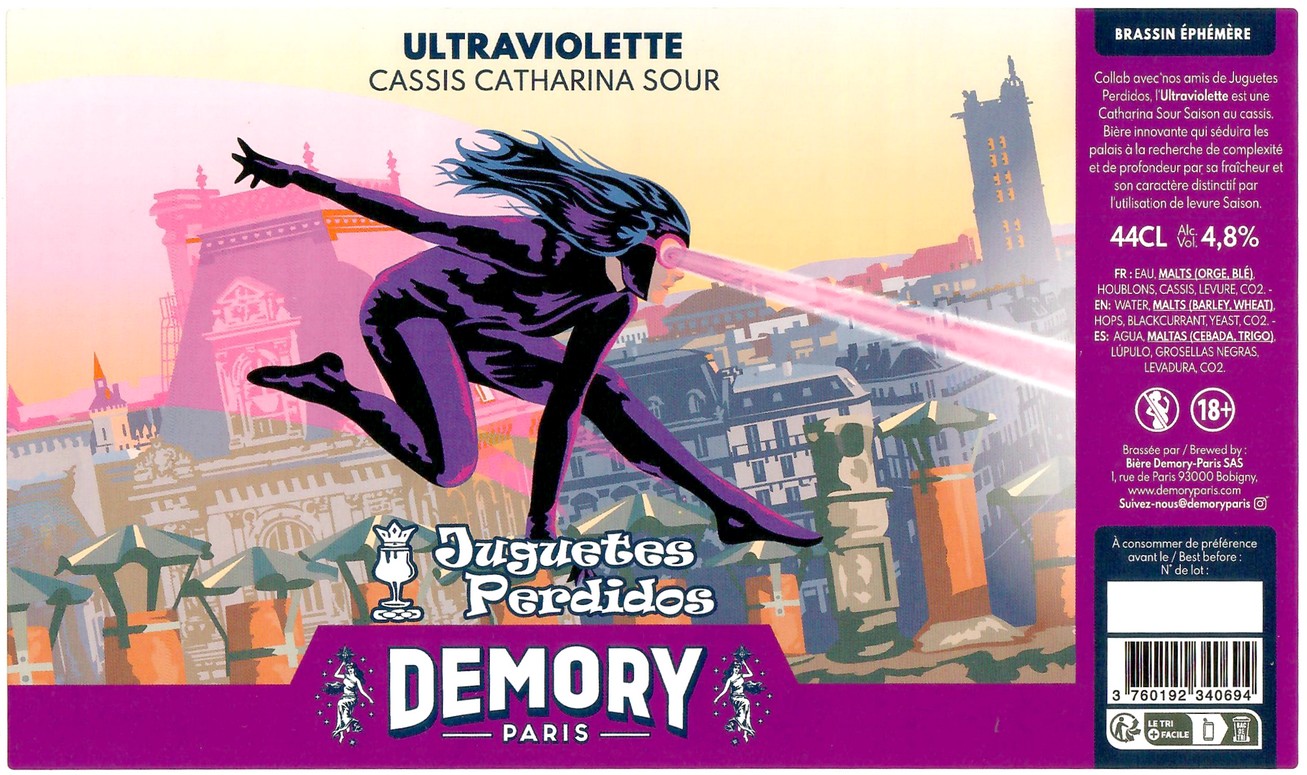 Etiquette BRASSERIE DEMORY 32