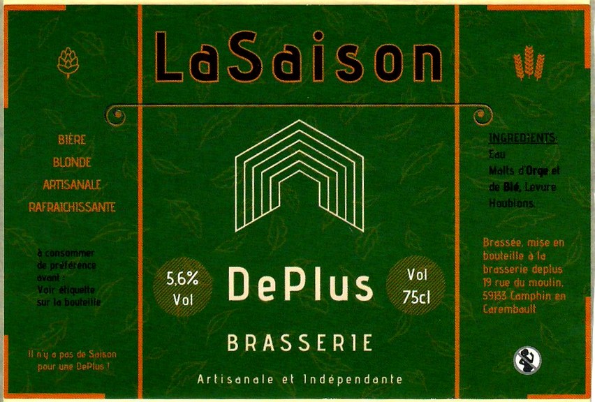 etiquette BRASSERIE DEPLUS 05