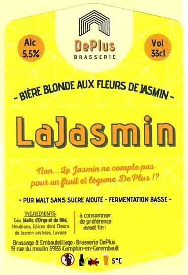 etiquette BRASSERIE DEPLUS 19