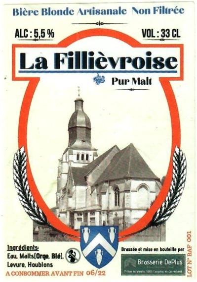 Etiquette BRASSERIE DEPLUS 24