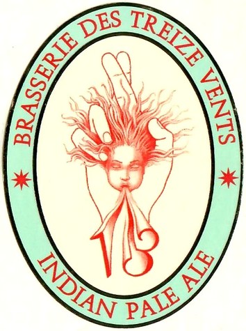 Etiquette BRASSERIE DES 13 VENTS 02