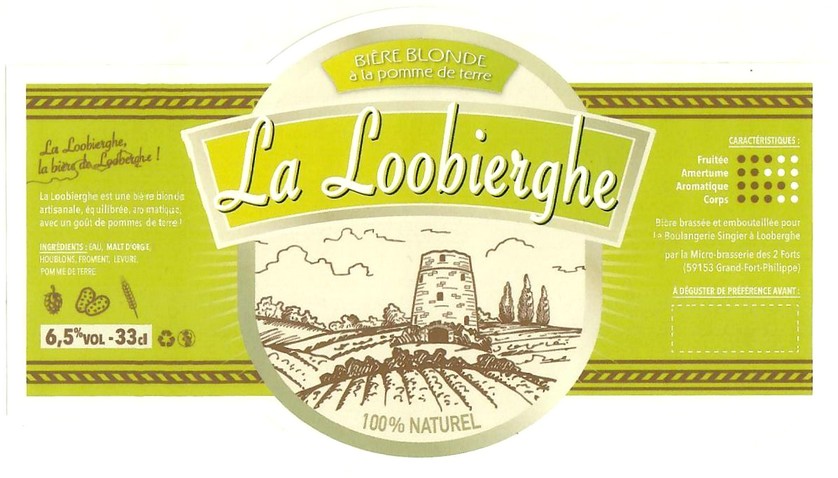 Etiquette BRASSERIE DES 2 FORTS 08