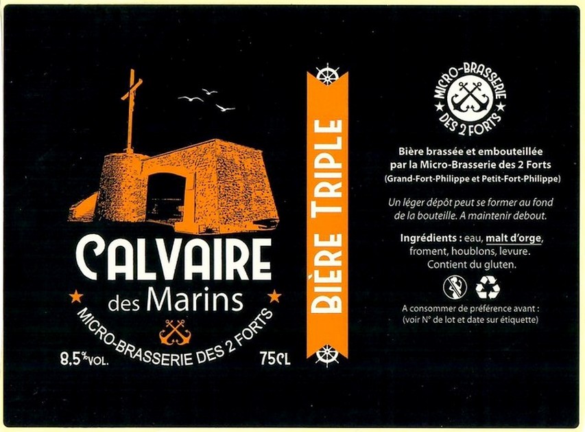 Etiquette BRASSERIE DES 2 FORTS 09