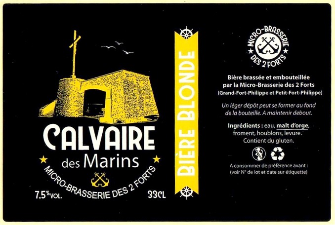 Etiquette BRASSERIE DES 2 FORTS 10