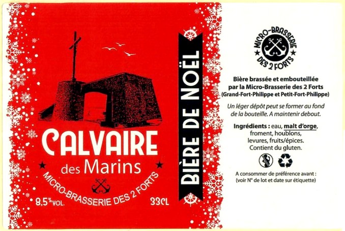 Etiquette BRASSERIE DES 2 FORTS 12