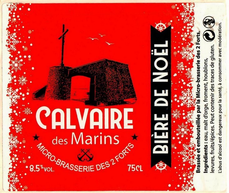 Etiquette BRASSERIE DES 2 FORTS 13