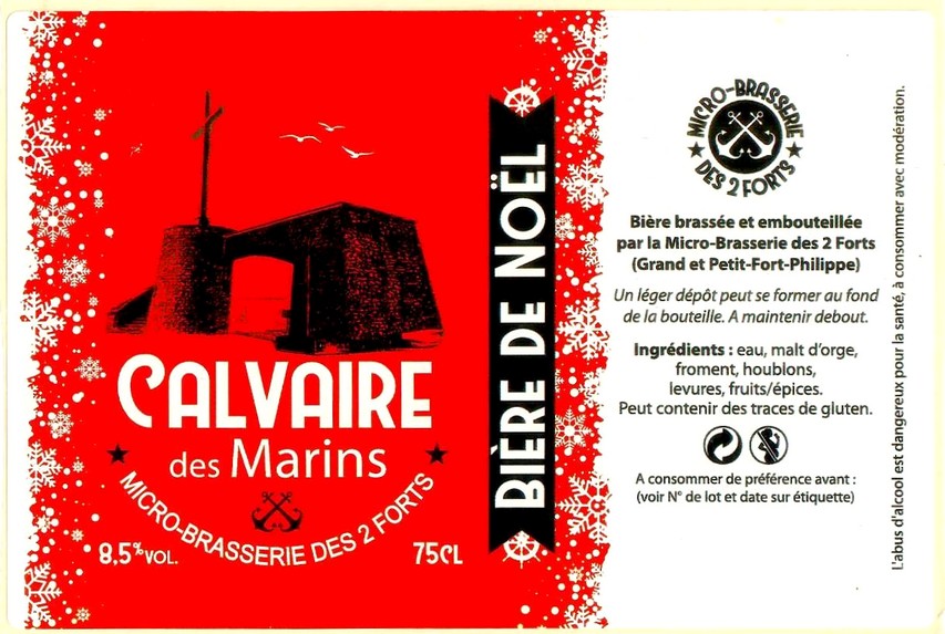 Etiquette BRASSERIE DES 2 FORTS 14