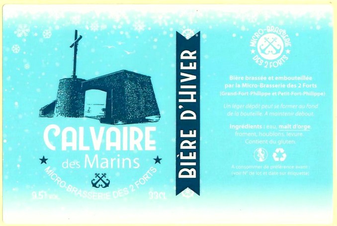 Etiquette BRASSERIE DES 2 FORTS 16