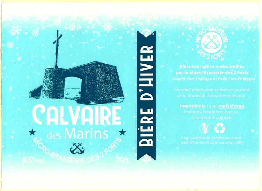 Etiquette BRASSERIE DES 2 FORTS 17