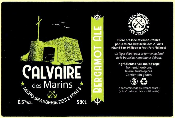 Etiquette BRASSERIE DES 2 FORTS 18