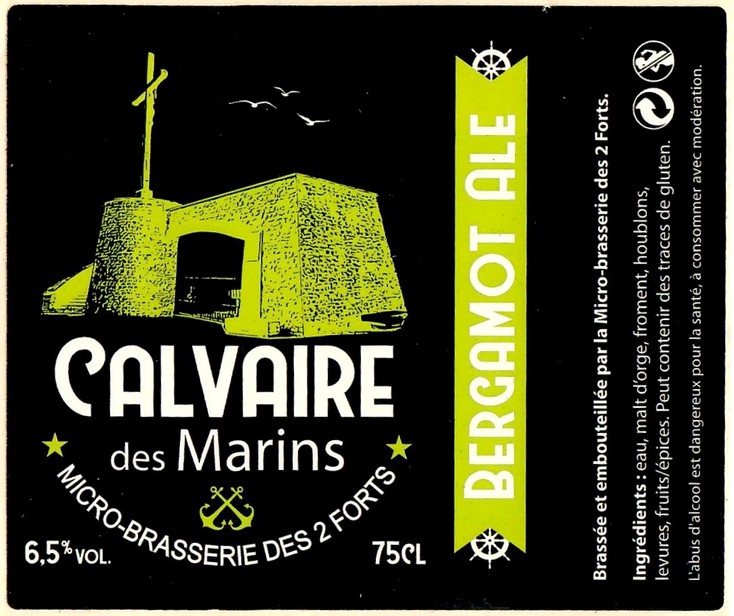 Etiquette BRASSERIE DES 2 FORTS 19