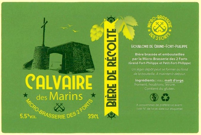 Etiquette BRASSERIE DES 2 FORTS 22