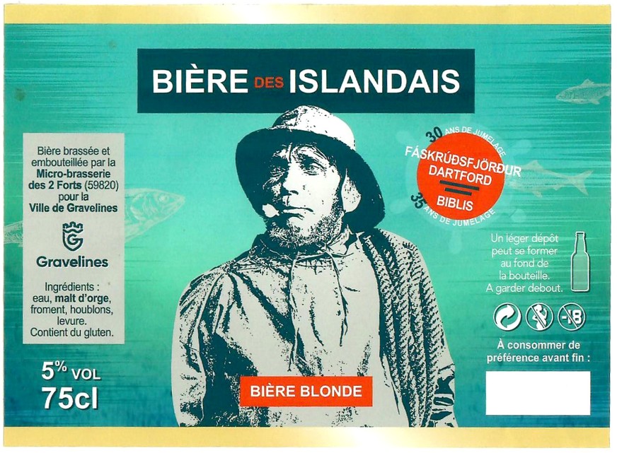 Etiquette BRASSERIE DES 2 FORTS 24