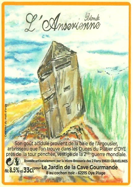 Etiquette BRASSERIE DES 2 FORTS 27