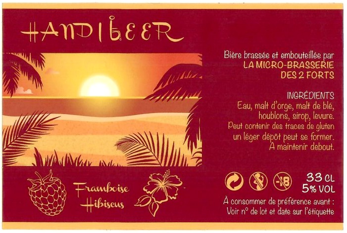 Etiquette BRASSERIE DES 2 FORTS 31