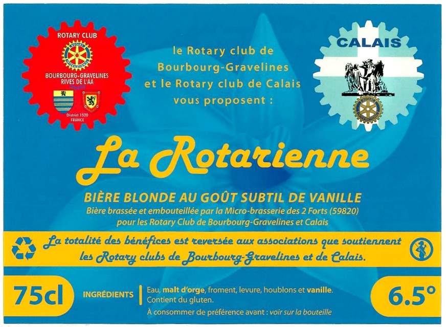 Etiquette BRASSERIE DES 2 FORTS 41