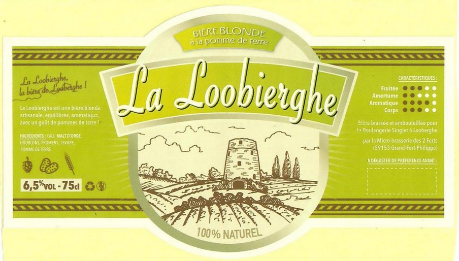 Etiquette BRASSERIE DES 2 FORTS 44