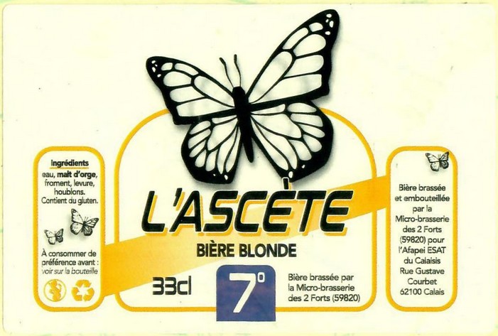 Etiquette BRASSERIE DES 2 FORTS 49