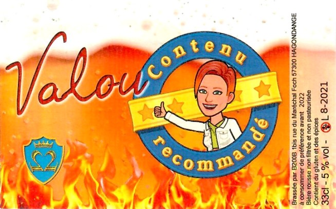 Etiquette BRASSERIE DES 200 BRASSES 17