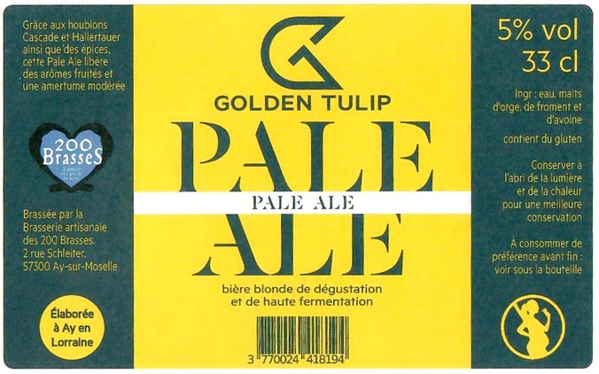 Etiquette BRASSERIE DES 200 BRASSES 29