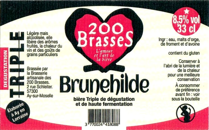 Etiquette BRASSERIE DES 200 BRASSES 31