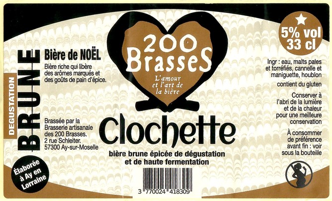 Etiquette BRASSERIE DES 200 BRASSES 41