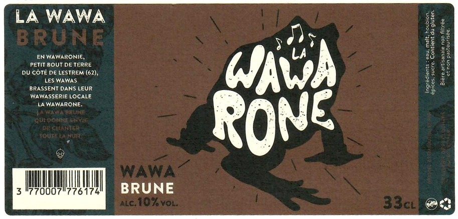 Etiquette BRASSERIE DES 3 CLOCHERS 20