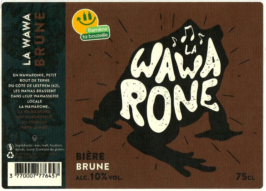 Etiquette BRASSERIE DES 3 CLOCHERS 28