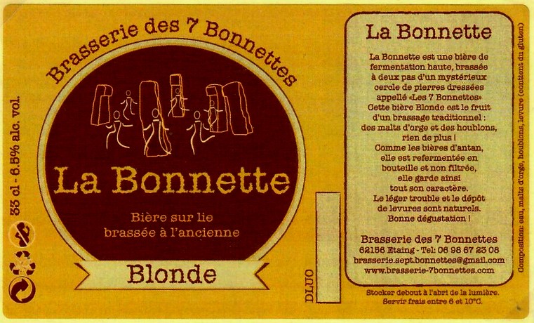etiquette BRASSERIE DES 7 BONNETTES 04