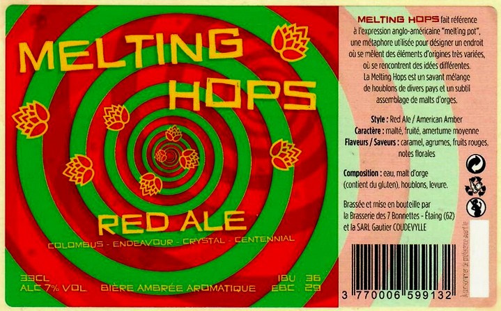 etiquette BRASSERIE DES 7 BONNETTES 32