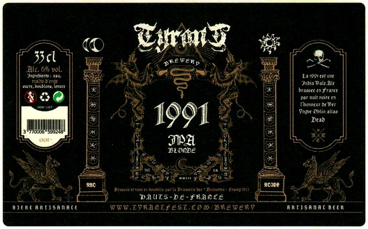 Etiquette BRASSERIE DES 7 BONNETTES 35