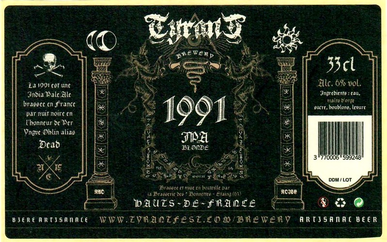 Etiquette BRASSERIE DES 7 BONNETTES 52