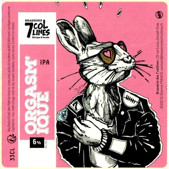 Etiquette BRASSERIE DES 7 COLLINES 02