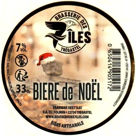 etiquette BRASSERIE DES 7 ILES 08