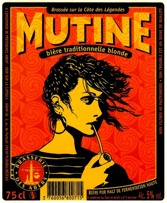 etiquette BRASSERIE DES ABERS 64