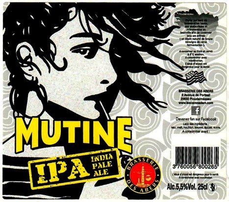 Etiquette BRASSERIE DES ABERS 67