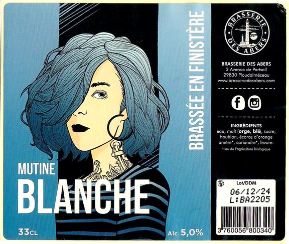 Etiquette BRASSERIE DES ABERS 69