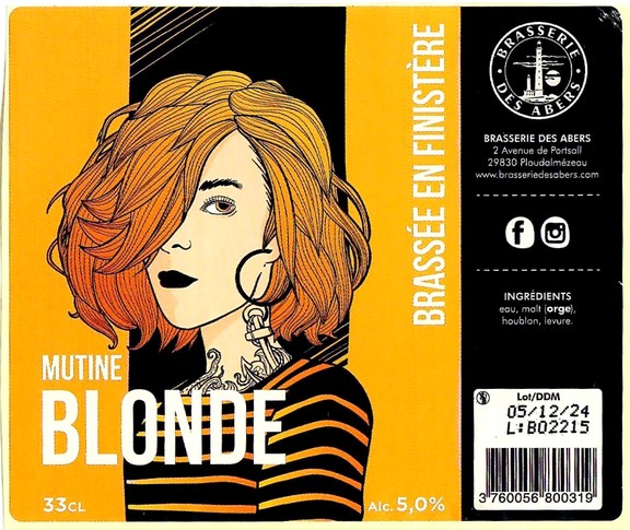 Etiquette BRASSERIE DES ABERS 70