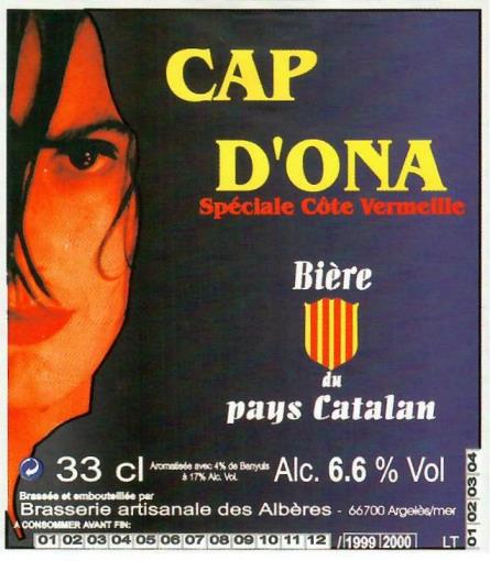 etiquette BRASSERIE DES ALBERES 05